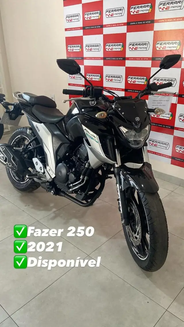 Moto Yamaha YS 250 Fazer 2021 ABS