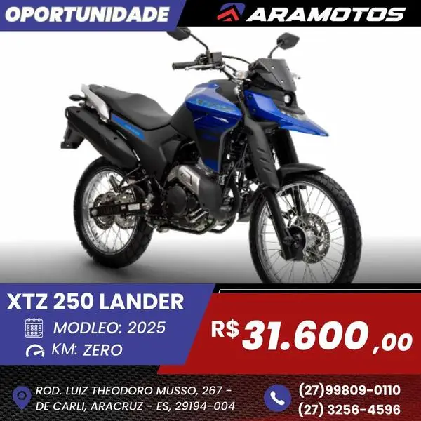 Moto Yamaha XTZ 150 Crosser 2025 S