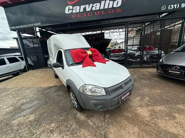 Carro Fiat Strada 2017 Hard Working 1.4 (Flex) (Cabine Simples)