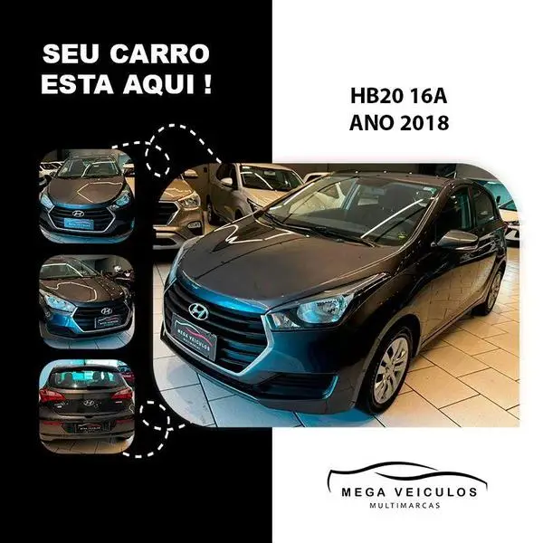 Carro Hyundai HB20 2018 1.6 Comfort (Flex)