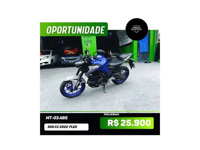 Moto Yamaha MT-03 2022 ABS