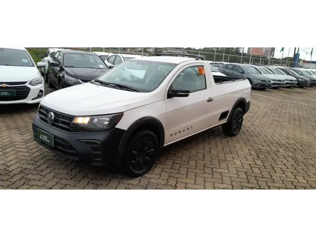Carro Volkswagen Saveiro 2025 Robust Total Flex 16V