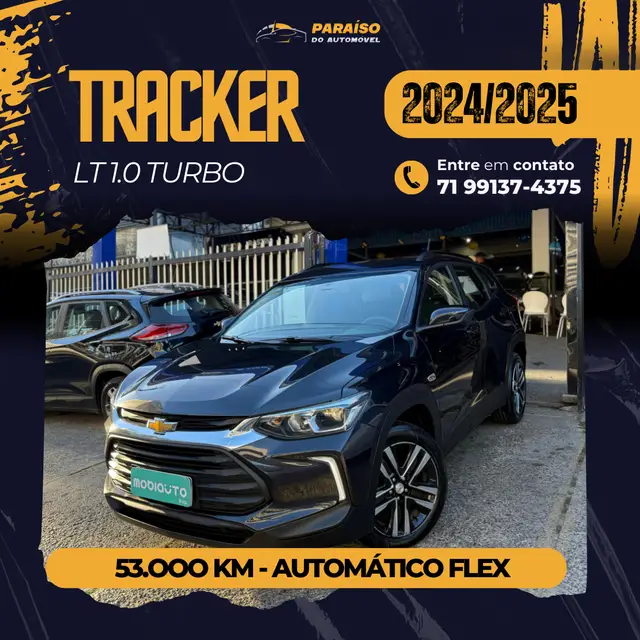 Carro Chevrolet Tracker 2025 LT 1.0 Turbo (Aut.)