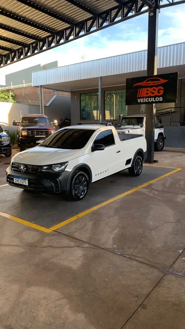 Carro Volkswagen Saveiro 2025 Robust Total Flex 16V