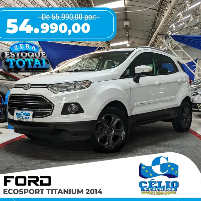 Carro Ford EcoSport 2014 Ecosport Titanium 2.0 16V Powershift (Flex)