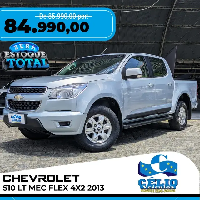 Carro Chevrolet S10 Cabine Dupla 2013 S10 LT 2.4 4x2 (Cab Dupla) (Flex)