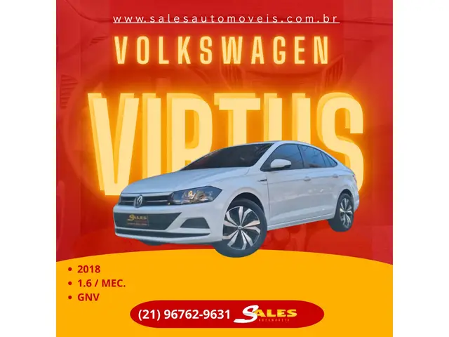 Carro Volkswagen Virtus 2018 1.6 MSI 16V (Flex)