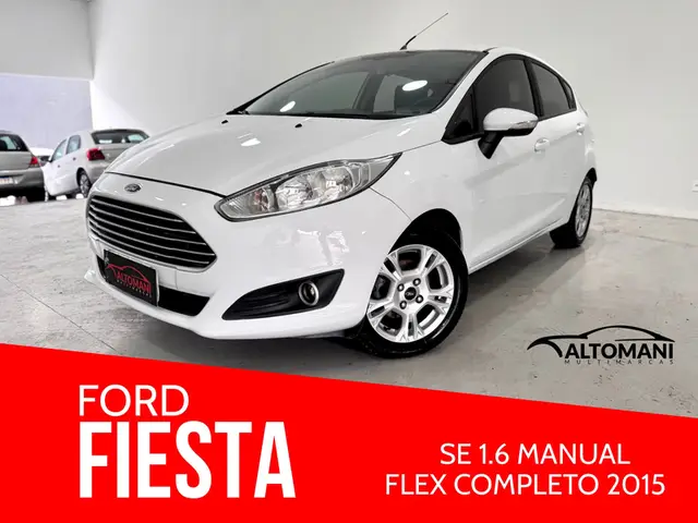 Carro Ford New Fiesta Hatch 2015 New Fiesta SE 1.6 16V