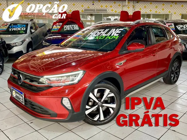 Carro Volkswagen Nivus 2021 Highline 1.0 Turbo (Aut.)