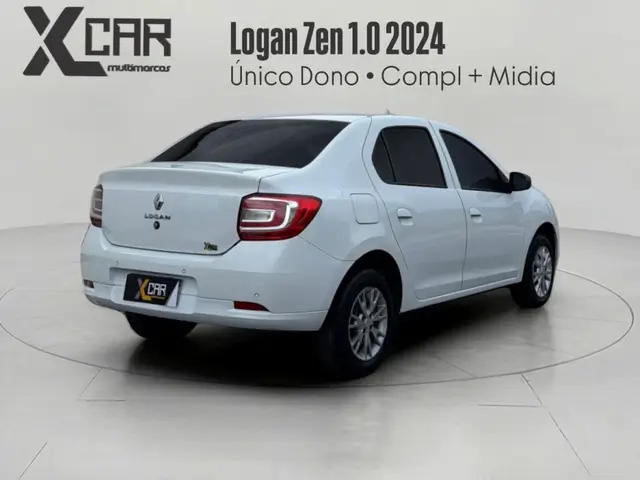 Carro Renault Logan 2024 Zen 1.0