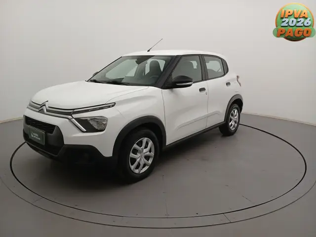 Carro Citroën C3 2025 Live Pack 1.0