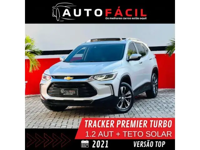 Carro Chevrolet Tracker 2021 Premier 1.2 Turbo (Aut) (Flex)
