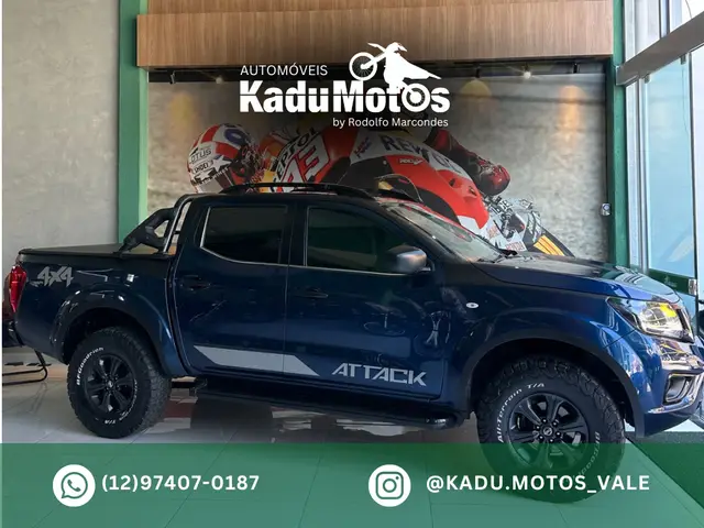 Carro Nissan Frontier 2021 2.3 CD Turbo Attack TDI Auto 4x4