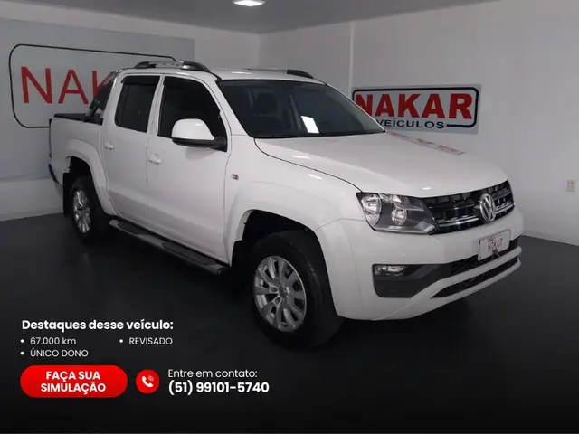 Carro Volkswagen Amarok 2019 2.0 CD 4x4 Comfortline (Aut)