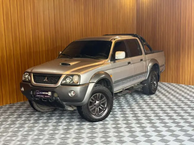 Carro Mitsubishi L200 2008 L 200 GL 4x4 2.5 Turbo (cab. dupla)