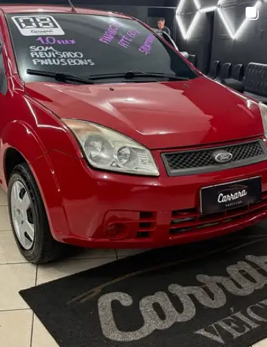 Carro Ford Fiesta Hatch 2008 1.6 (Flex)
