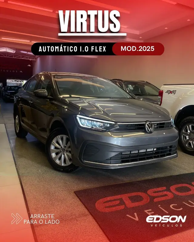 Carro Volkswagen Virtus 2025 Highline 1.0 200 TSI