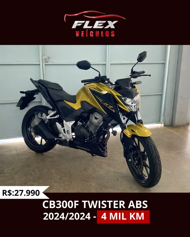 Moto Honda CB 300F Twister 2024 (ABS)