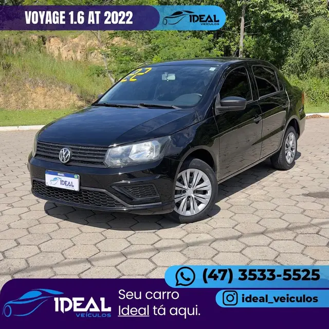 Carro Volkswagen Voyage 2022 1.6 MSI (Aut) (Flex)