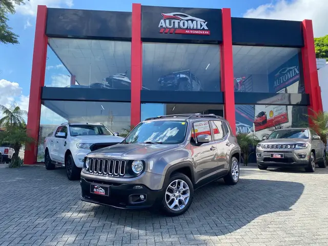 Carro Jeep Renegade 2017 Longitude Teto 1.8 (Aut) (Flex)