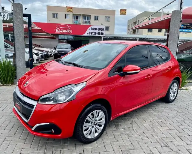 Carro Peugeot 208 2017 Active 1.2 12V (Flex)