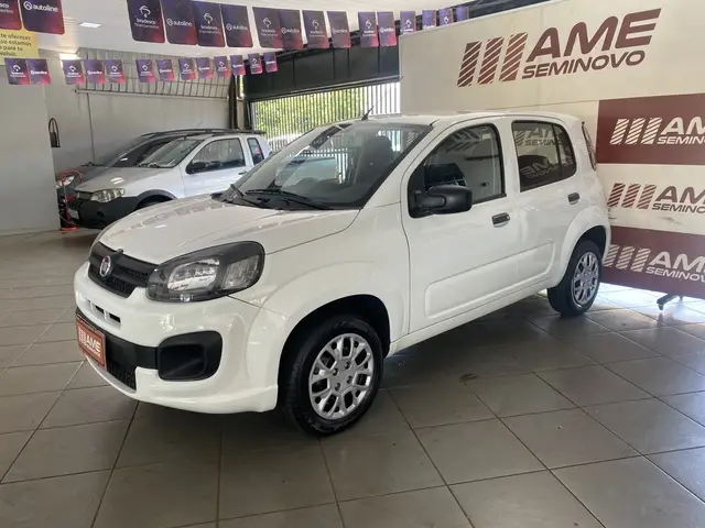 Carro Fiat Uno 2021 Attractive 1.0
