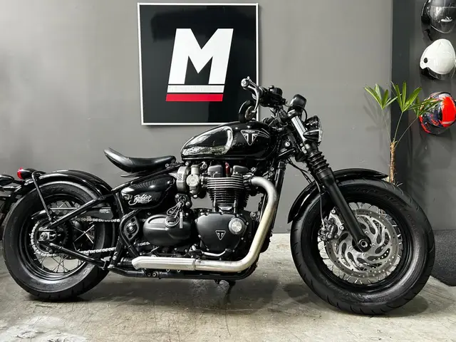 Moto Triumph Bonneville Bobber 2020 BOBBER BLACK 1200cc