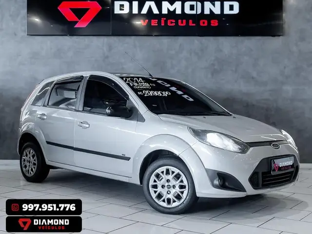 Carro Ford Fiesta Hatch 2014 SE 1.0 RoCam (Flex)