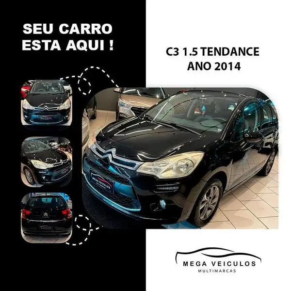 Carro Citroën C3 2014 Tendance 1.5 8V (Flex)