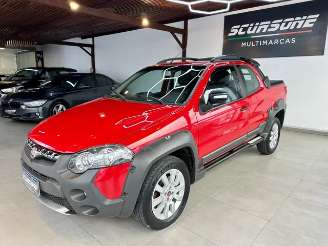 Carro Fiat Strada 2015 Adventure 1.8 16V (Flex) (Cabine Dupla)
