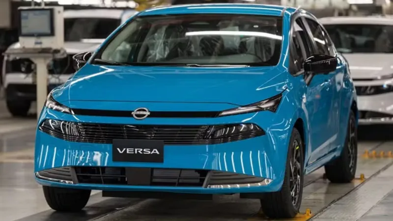 Novo Nissan Versa mudará de visual (de novo) para ter cara de primo brasileiro