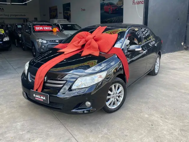Carro Toyota Corolla 2009 Sedan SEG 1.8 16V (aut)
