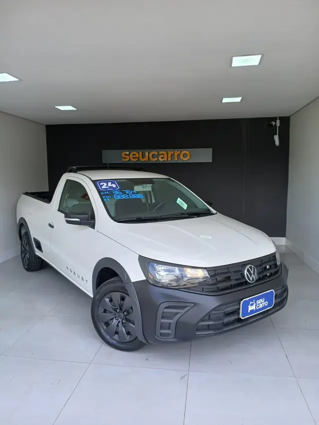 Carro Volkswagen Saveiro 2024 Robust Total Flex 16V