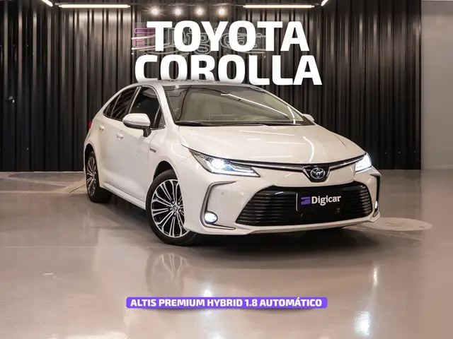Carro Toyota Corolla 2023 Altis Hybrid Premium 1.8 Flex