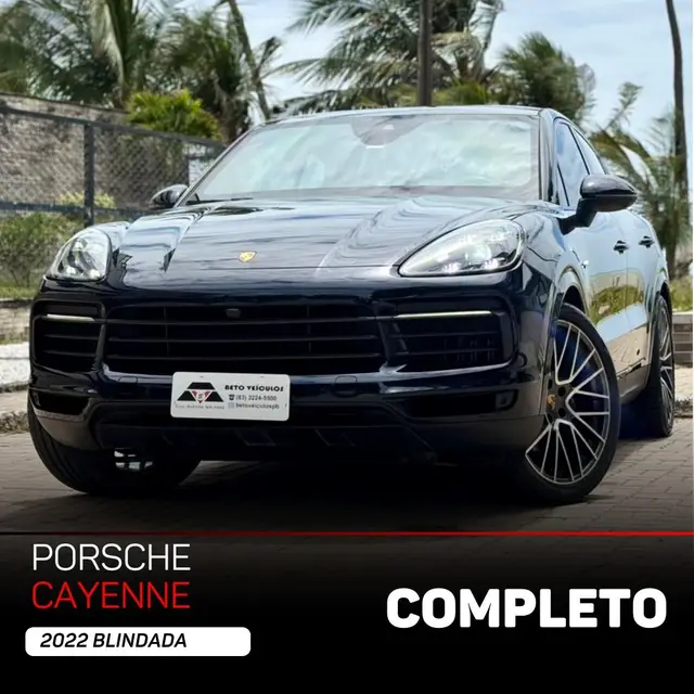 Carro Porsche Cayenne Coupé 2022 Turbo 4.0 V8