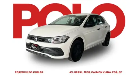 Carro Volkswagen Polo 2024 Polo 1.0 TSI Flex 12V 5p