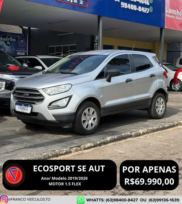 Carro Ford EcoSport 2020 Ecosport SE Direct 1.5 (Aut) (Flex)