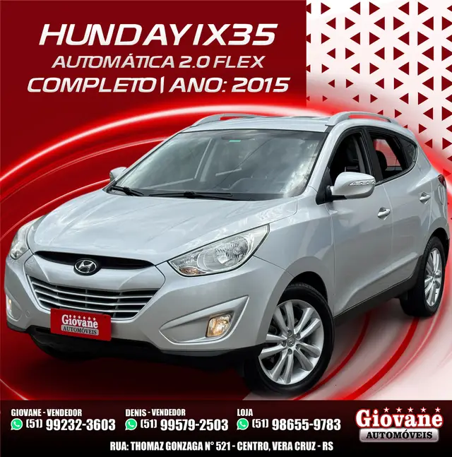 Carro Hyundai ix35 2015 2.0L 16v (Flex) (Aut)