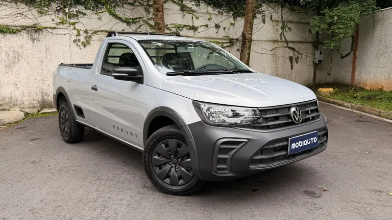 VW Saveiro Robust 2026 surpreende em teste de consumo na estrada; veja