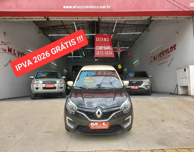 Carro Renault Captur 2019 Life 1.6 16v SCe CVT (Flex)