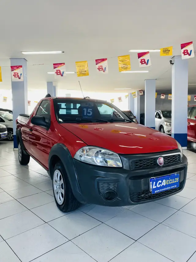 Carro Fiat Strada 2015 Working Celeb.1.4 Fire Flex 8V CS