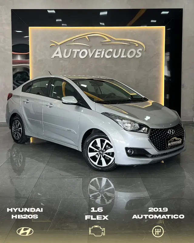 Carro Hyundai HB20S 2019 1.6 Style (Aut) (Flex)