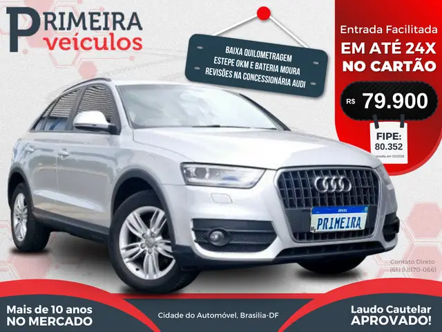 Carro Audi Q3 2014 2.0 TFSI Ambiente S Tronic Quattro