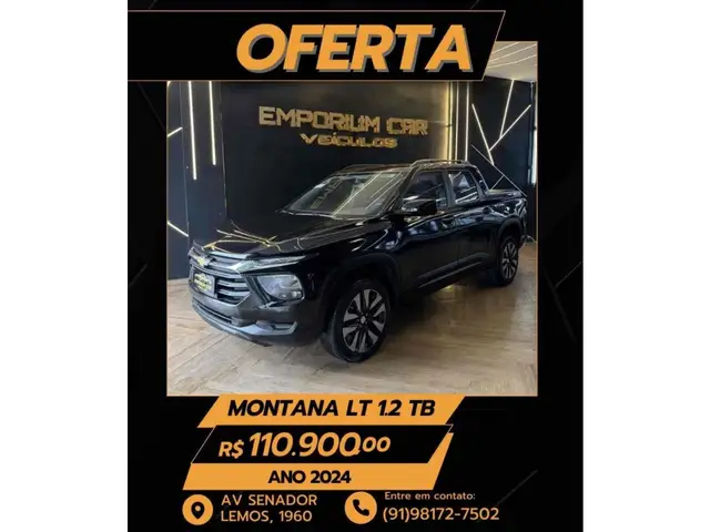 Carro Chevrolet Montana 2024 LT 1.2 Turbo