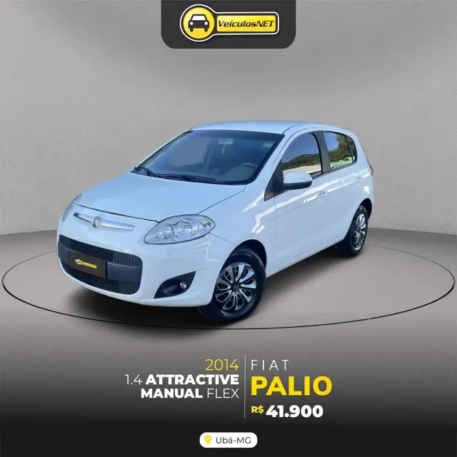 Carro Fiat Palio 2014 Attractive 1.4 8V (Flex)