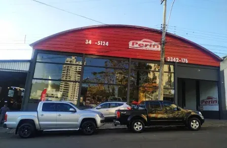 Fachada da loja Veículos à venda em Perin Veiculos - Marau - RS
