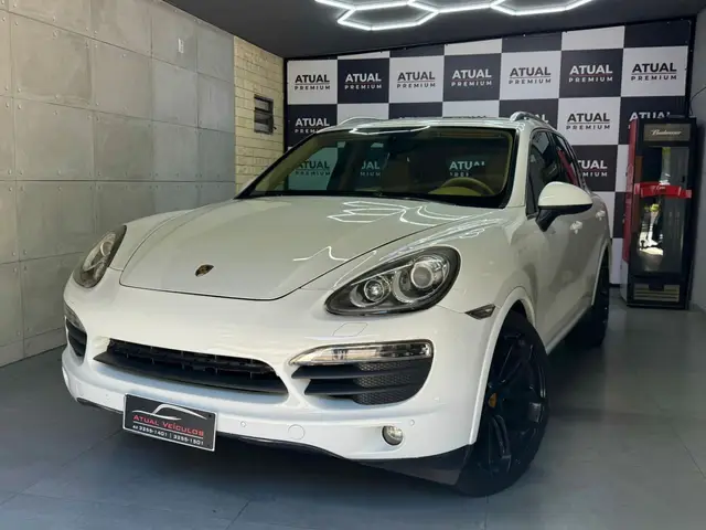 Carro Porsche Cayenne 2014 S Turbo 4.8 V8 4WD
