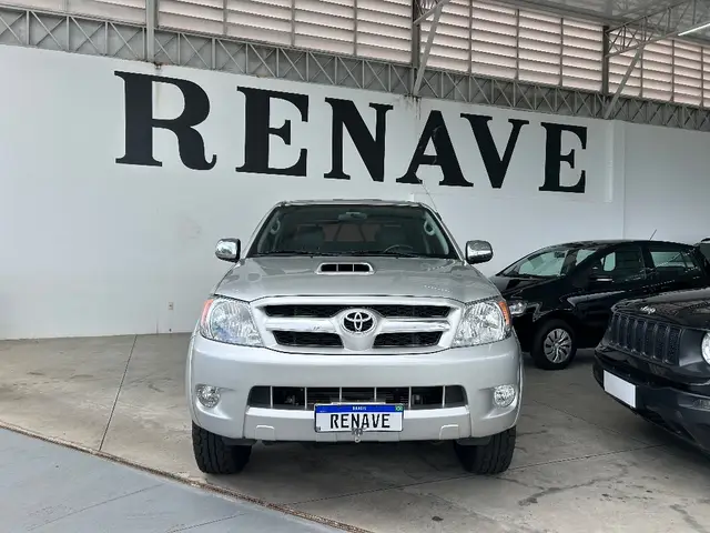 Carro Toyota Hilux Cabine Dupla 2008 Hilux SRV 4X4 3.0 (cab dupla) (aut)