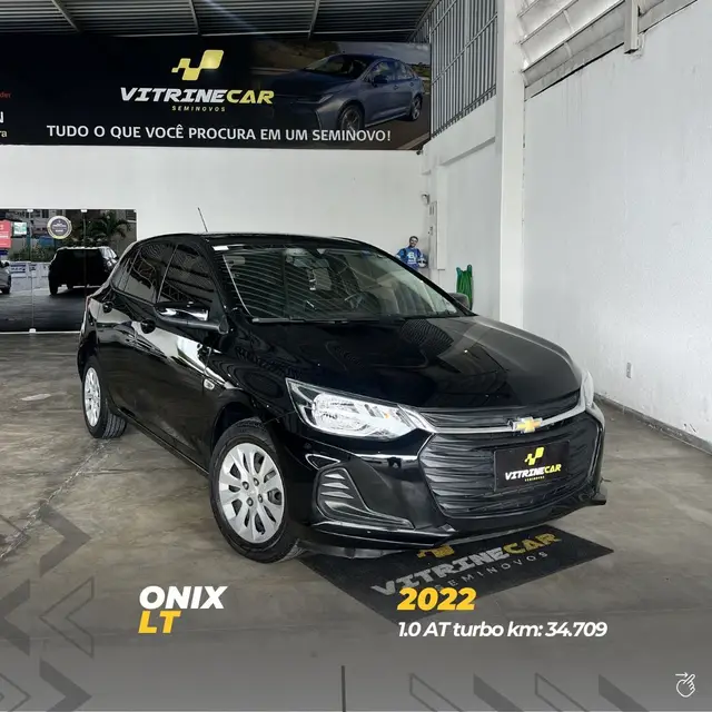 Carro Chevrolet Onix 2022 1.0 Turbo (Flex) (Aut)
