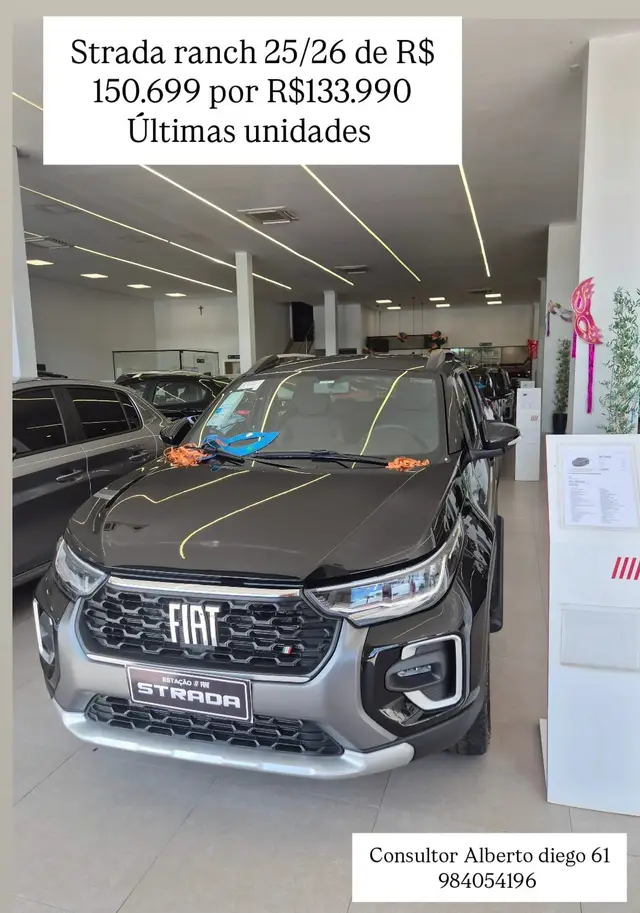 Carro Fiat Strada 2026 Ranch CD 1.0 Turbo